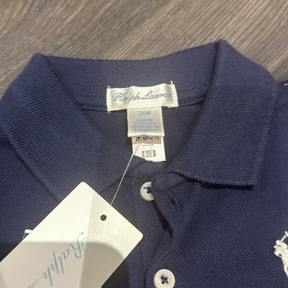 Ralph Lauren Navy Blue Sleeveless Dress - 24M - Picture 2 of 2